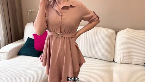 Cheating with the maid while the wife is away – Russian amateur gets it on with some steamy convo