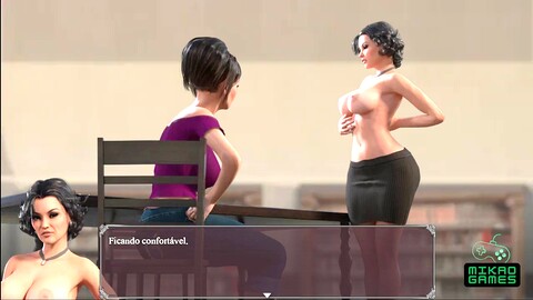 Hot animated, girl moaning, 3d sex