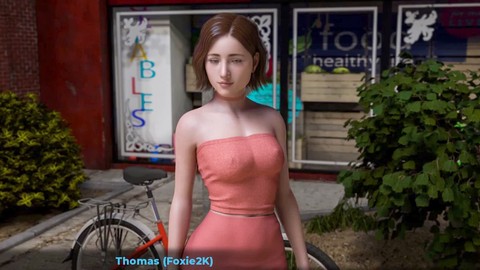 3d animation, shy girl, hd videos
